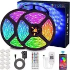 Bluetooth Decor LED Strips Light 12V Home 5050 RGB 2x5 Meters