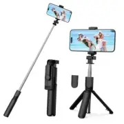 Selfie Stick Tripod, Retractable Selfie Stick Tripod with Wireless Remote