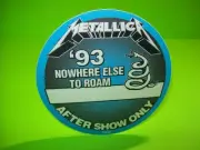 Metallica Backstage Pass Original 1993 Hard Rock Metal Music Gift After Show