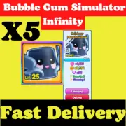 Bubble Gum Simulator Infinity | X5 Shiny Rainbow Marshmellow | FAST DELIVERY