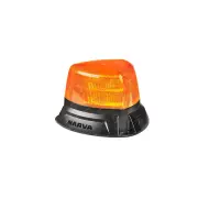 Narva 10-33V "AEROTECH" Heavy Duty Short Amber LED Strobe - Flange