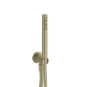 Fantini 86P68093U Wall Mount Handshower Set in MATTE BRITISH GOLD - PVD, New!