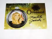 2015 Benchwarmer MARKETA JANSKA Holiday #72 Gold Foil Ornament Autograph PLAYBOY