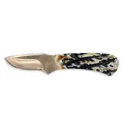 Whiskey Bent® Burnt Bone Mini Skinner Pocket Knife WB44-16