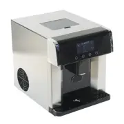 2 in 1 Ice Maker Water Dispenser Countertop Ice Maker Machine LCD Touch Display