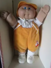 Cabbage Patch Kids - Baby Boy In Yellow Sailor Outfit - In Box