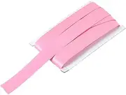 uxcell Double Fold Bias Tape for Sewing 1 Inch x 12 Yards Satin Pre-fold Continuous Binding Tape for Seaming Quilting Hemming Binding DIY Crafts, Pink