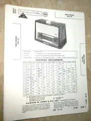 SABA 400-9T - TUBE MULTIBAND RADIO - SchematicData SAMS PHOTOFACT 468/12
