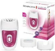 Remington Epilator Smooth&Silk EP3 3-In-1 EP7300, Mains Operated, 40 Titanium...