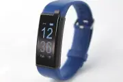 LetsFit ID 30 Plus Heart Rate Fitness Step Tracker HR Sports Fitness Watch Blue