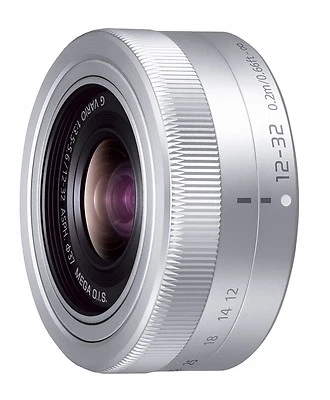 Panasonic LUMIX G VARIO 12-32mm F3.5-5.6 ASPH./MEGA O.I.S lens Silver H-SF12032