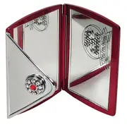 Compact Mirror 3x Swarovski (Crystal Ruby)