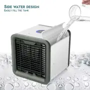 Air Cooler Fan Mini Air Conditioner USB Cooling Fan Desk LED Light Fan Portable