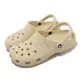 Crocs 涼拖鞋 Classic Crocskin Clog 男女鞋 米 香草色 鱷魚紋 克駱格 卡駱馳 206873108