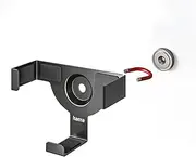 Hama Wall Mount for Apple TV HD (4th Generation)/4K (1st/2nd/3rd Generation) Magnetic (to Mount The Apple TV Box on Wall or TV with Fischer Wall Plugs and VESA Screws) Black, 00220890