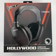 The Voice Hollywood Wireless Bluetooth Headphones New Built In Mic