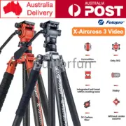 Fotopro X-Aircross3 Video Carbon Fiber Panoramic Tripod Fluid Head Camera Tripod