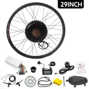 48V1500W Ebike Kit 29" Rear Wheel w/Temperature Control Short Circuit Protection