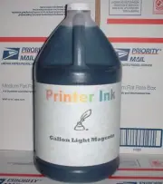 Gallon 128 oz light Magenta ink refill any printer HP L
