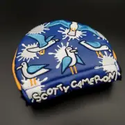 SCOTTY CAMERON DIRTY BIRDIE MID ROUND PUTTER COVER *GALLERY ONLY*