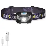 Mini Zk20 Powerful Usb Rechargeable Body Motion Sensor Camping Led Flashlight