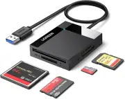 Lector De Tarjetas De Memoria, Usb 4 En 1 Lector De Tarjetas Usb-c A Sd Micro...