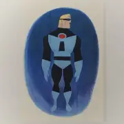The Incredibles Postcard Mr. Incredible Bob Parr Disney Pixar Concept Art