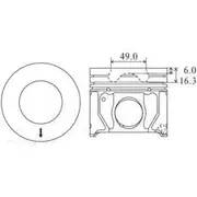 Austral Piston Set - PO6053 020