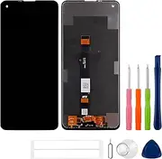 SWARK OLED LCD Display Compatible with Moto G Power 2021(with Fingerprint Function) [6.6"] XT2117 XT2117-3 xt2117-4 Touch Screen Digitizer Assembly Replacement + Tools