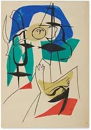Pablo Picasso Poster Abstract Famous Painting Pablo Picasso Canvas Wall Art Pablo Picasso Prints Modern Decoration Picture for Home 40x60cm Unframed