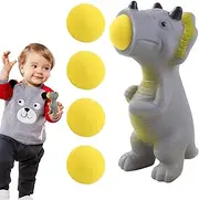 Squeeze Ball Fidgets Toys,Wild Dinosaur Popper Toy for Kids | Relieves Stress Balls Squeeze Pressure Balls Party Gift Suitable for Kids and Adults Work Pressure Release