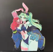 Cyberpunk Edgerunners: Rebecca Lewd Enamel Pin LE40 Black Nickel