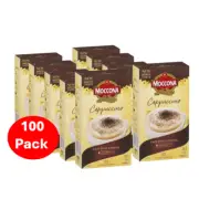 Moccona Coffee Sachets Cappuccino 100 Pack