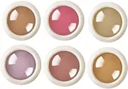 WOFASHPURET 6pcs Nail Art Pigment Powder Mirror Effect Solid Color Titanium Glitter for Creative Manicure for Gel Extensions for DIY Nail Art Lovers