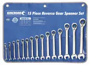 Kincrome K3016 - Combination Gear Spanner Set 15 Piece