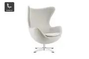 Matt Blatt Arne Jacobsen Egg Chair Premium Replica (Bone)