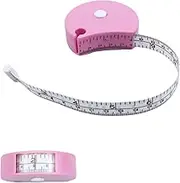 Draduo Tape Measure - 60 Inch Double Sided Scale, Self Retracting Tape Measure for Tailor Fitness Triple Measurement(Pink)