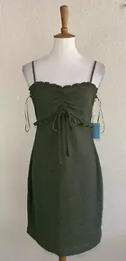 Cece Womens Tank Dress Palm Frond Size 6