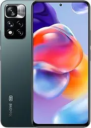 [Xiaomi] Redmi Note 11 Pro+ Plus 5G + 4G Volte 128GB + 6GB Factory Unlocked 6.67" 108MP Camera Night Mode (Not Verizon Sprint Boost Cricket Metro At&T) + (w/Fast Car Charger Bundle) (Forest Green)