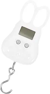 SEWOART Digital Hanging Scale Portable Travel Hand Scale Bunny Head Design High Precision Weighing Tool for Food Luggage Fishing and Hunting Compact Lightweight Easy to Carry