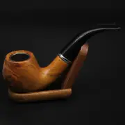 Classical Wood Grain Resin Smoking Pipe Mini Tobacco Cigarette Reduce Tar Filter