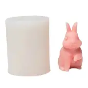 Cartoon Rabbit Aromatherapy Silicone Mold for Soap Cake Making