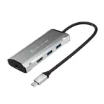 J5CREATE 凱捷 JCD392 USB-C 真4K60 GEN2 高速多功能輕巧集線器