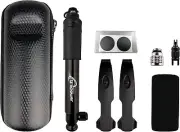 Mini Bike Pump Portable Bicycle Tire Inflator Hand Pump (tire repair tool kit)
