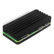 Aluminum Alloy Cover Enclosure With GPIO Pin Needle For Raspberry Pi Zero 2 W C