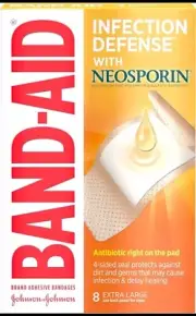 Band-Aid Brand Adhesive Bandages Extra Large 8 Count