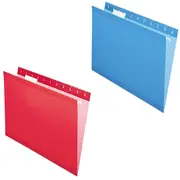 25x Suspension Files Foolscap A4 Hanging Files Folders Tab Colour Filing Cabinet
