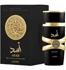 100ml ASAD by Lattafa Perfume Unisex Fragrance Spray Woody Amber Vanilla Black