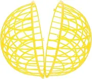 VILLFUL Movable Chicken Coop Ball: Safe Walking Net Ball Cage Mobile Poultry Enclosure Round Plastic Hutch for Pigeons Rabbits Ducks