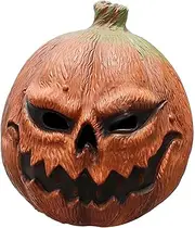 Colaxi Halloween Pumpkin Cosplay Mask Headdress Mask Head Cover Props Decorative Novelty Halloween Lamp Cover Head Mask for Festival (1 PCS)